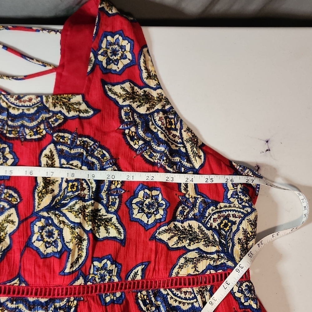 Maurices NWT Red Sleeveless Scoop Neck Sundress 3XL - Picture 5 of 11